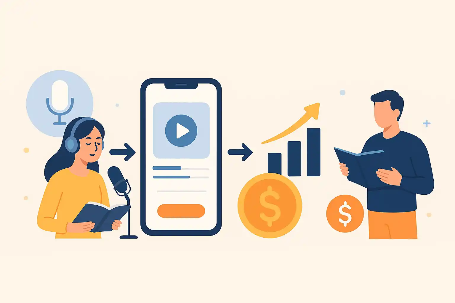 VoiceIncome: The #1 Global Platform to Create, Publish, and Monetize Audiobooks