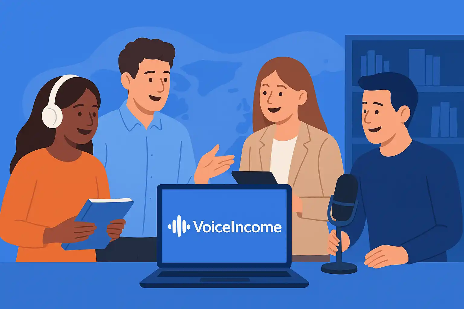 Collaborate with VoiceIncome: A New Era of Audiobook Publishing and Monetization